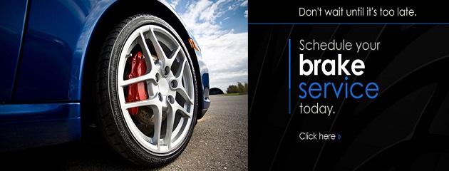 Don&#039;t wait until it&#039;s too late, Schedule your Brake Service today!